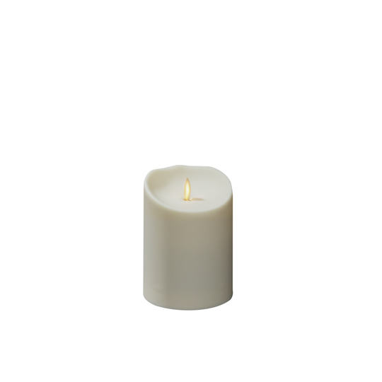 Ljus 9,5x14 cm LED (Gräddvit)