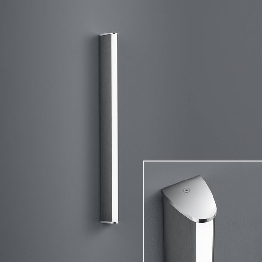 BANKAMP Pure F LED-vägglampa 42 cm antracit