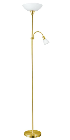 Up 2 golvlampa (Mässing/guld)
