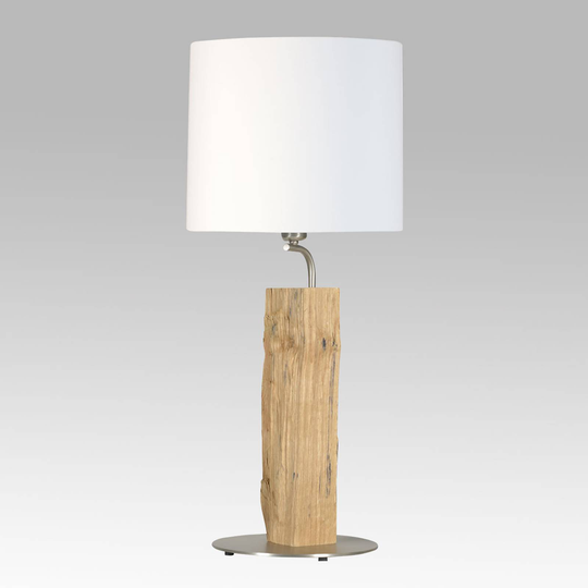 HerzBlut Neuer Kavalier bordslampa i trä 56 cm