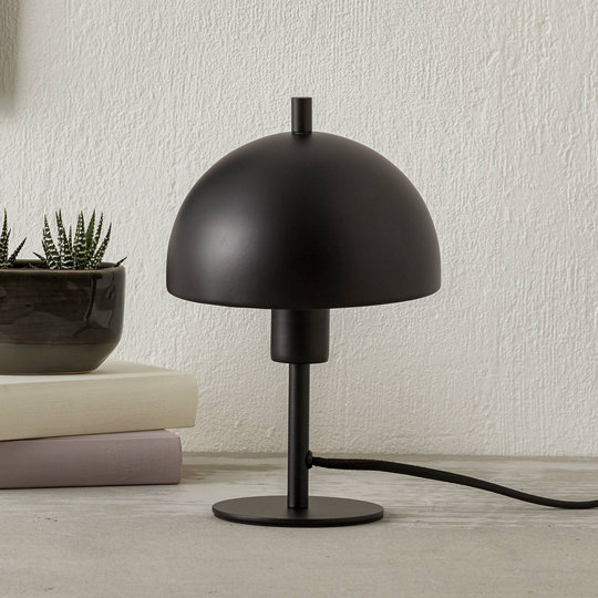 Schöner Wohnen Kia bordslampa, svart höjd 24 cm
