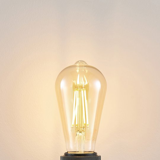 LED-lampa E27 ST64 6,5 W 2 500 K 3-stegsdimmer