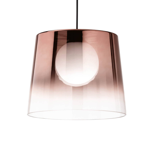 Ideal Lux Fade LED-hänglampa koppar-transparent