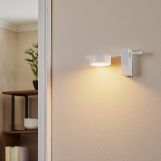Vägglampa Pills I, vit, 1 lampa