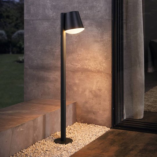 EGLO connect Caldiero-C LED-gånglampa svart