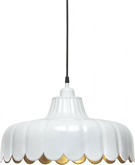 Wells taklampa (Vit)