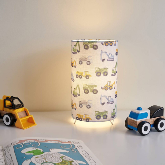 Pauleen Cute Tractor bordslampa med linskärm
