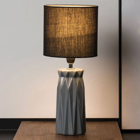 Paulea Glossy Glow bordslampa med keramikfot