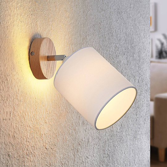 Lindby Imarin spot, 1 lampa, vit