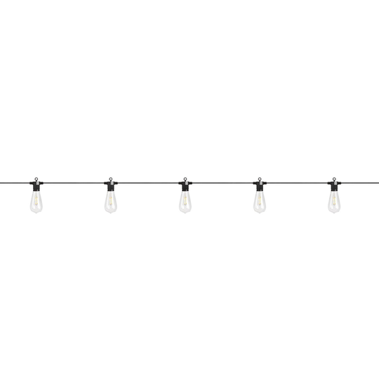 Garden 24 LED-ljusslinga Pear 10 lampor ST64