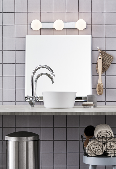 MINI - Wall Chrome/Opal