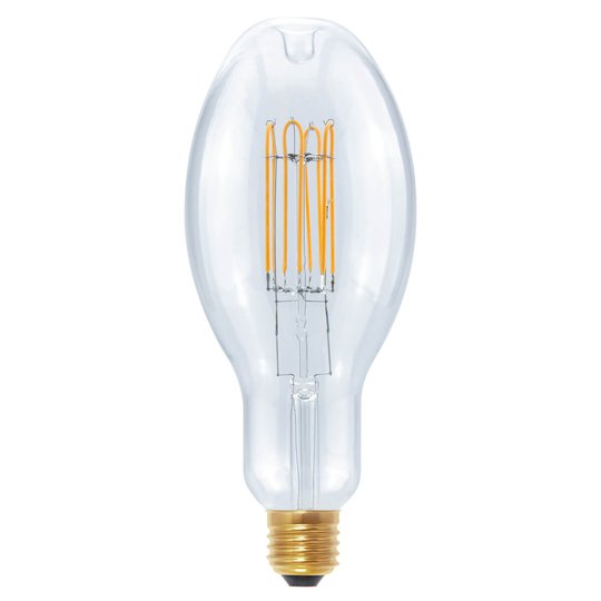 LED Ellipse Curved U E27 10W, varmvit, dimbar