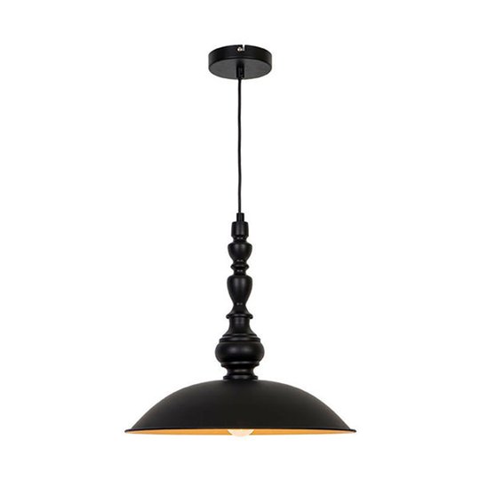 Hänglampa Colin, svart, Ø 40 cm