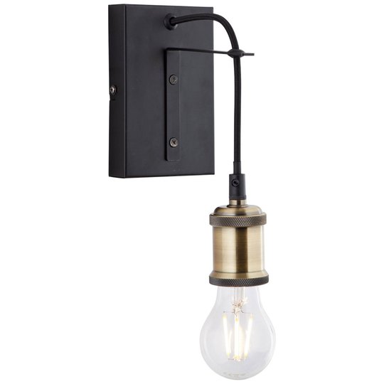 Ugolin vägglampa (Svart)