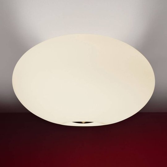 Vacker taklampa AIH 38 cm, matt creme