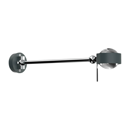 Puk Mini Hotel LED 30 cm lins klar antracit matt