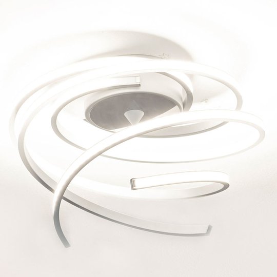 LED-taklampa Lungo aluminium, höjd 25 cm