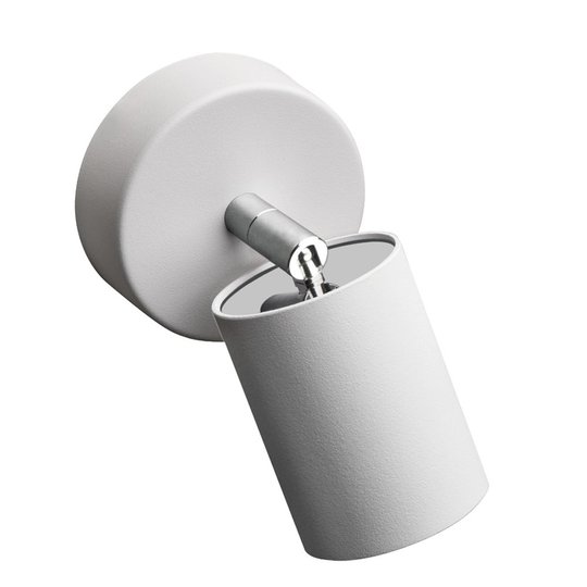 Väggspot Eye Spot, 1 lampa, vit