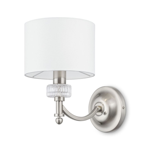 Alicante vägglampa (Nickel)