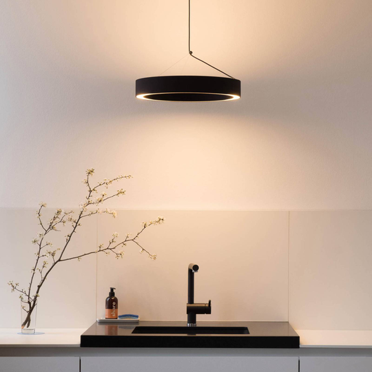 Steng Licht Tolou LED-pendel Casambi 927 svart