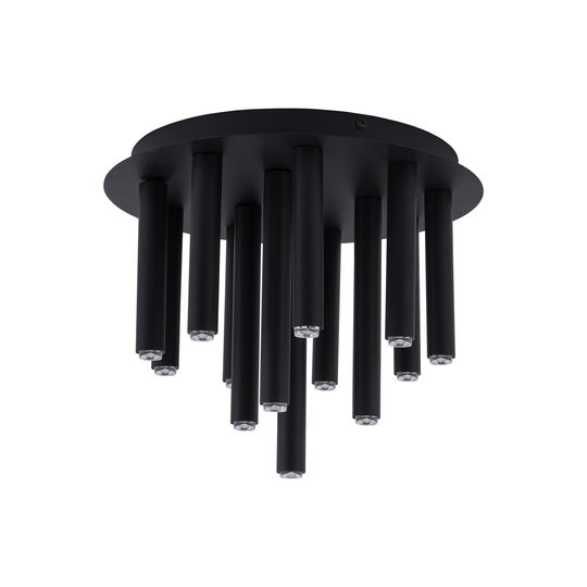 Taklampa Stalactite, 13 lampor, svart
