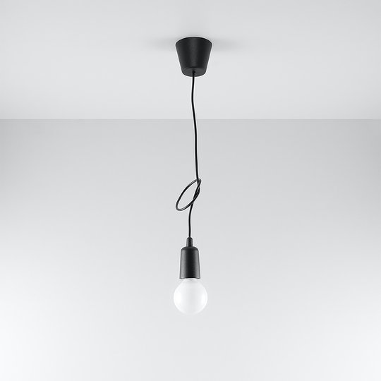 Hänglampa Brasil, svart, 1 lampa