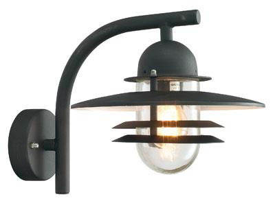 Oslo vägglampa (Svart)