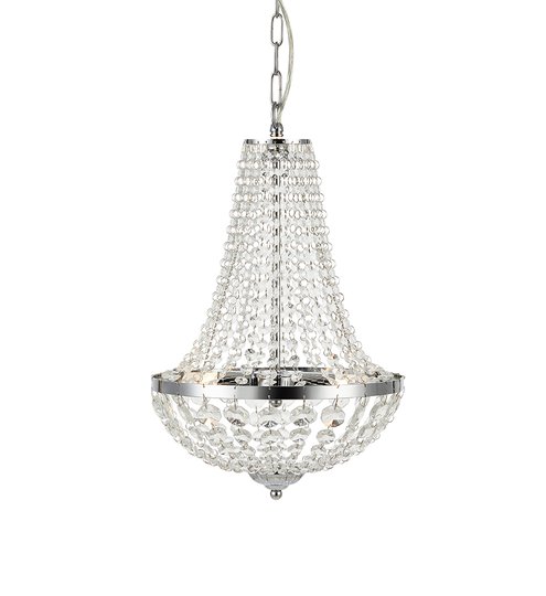 Gränsö 2L 30cm IP44 (Förkromad/blank)