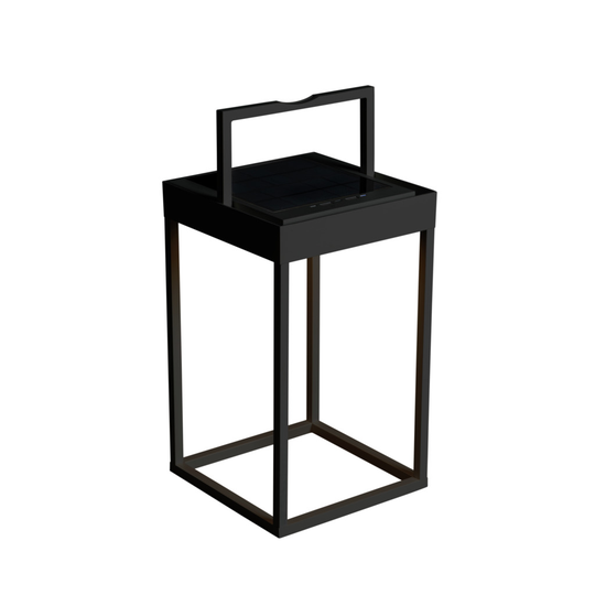 Portofino lanterna USB/sol sv (Svart)