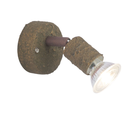Olana vägglampa (Brun)