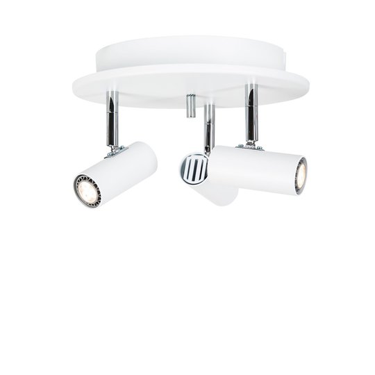 Cato LED rondell 3-spot (Vit)