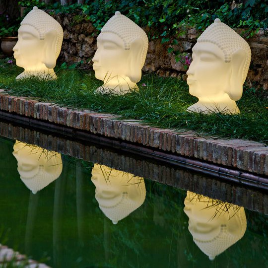 Newgarden Goa LED-golvlampa 70 cm med batteri