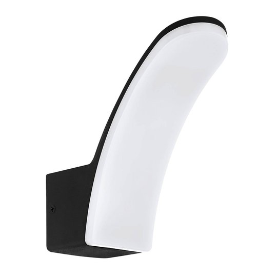 LED-utomhusvägglampa Fiumicino av aluminium