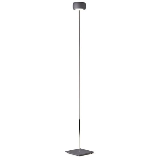 LED-golvlampa Grace med gestigenkänning grå