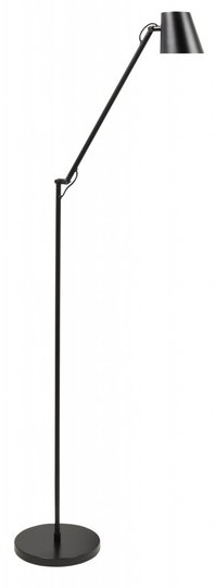 Metallic golvlampa LED (Silver)