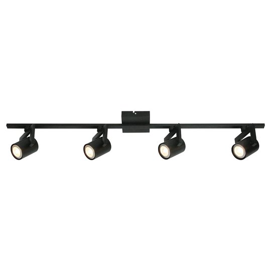 Modern taklampa ValvoLED i svart 4 lampor