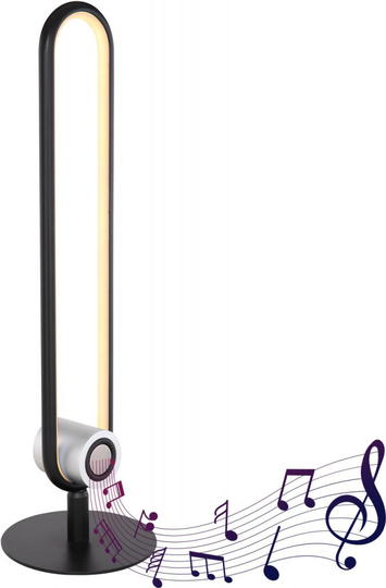 Toppole bordslampa (Svart)