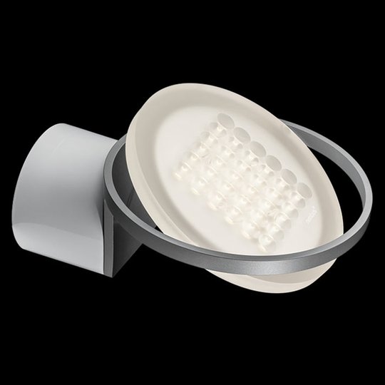 Nimbus Rim R LED-vägglampa, tonicsilver