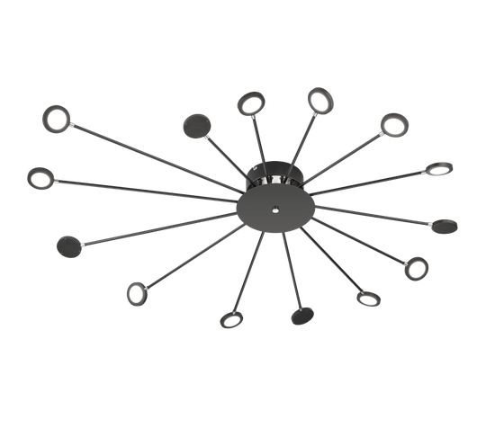 Peacock LED (Svart)