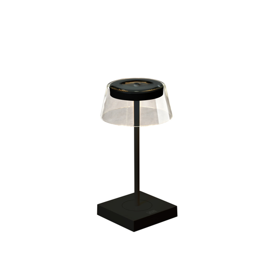 Scilla bordslampa svart USB (Svart)