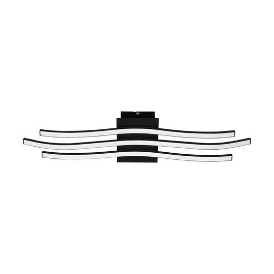 Roncade vägg/tak LED 65cm (Svart)