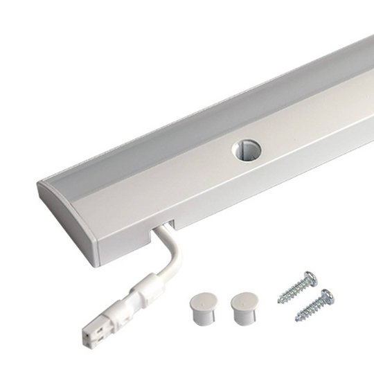 LED-bänklampa Dynamic ModuLite F, vit, 90 cm