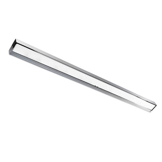 Utmärkt LED-vägglampa Apolo, 150 cm, nickel