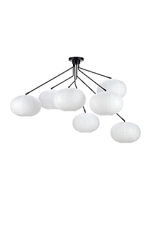 Galaxy Taklampa 7 Vit/Svart