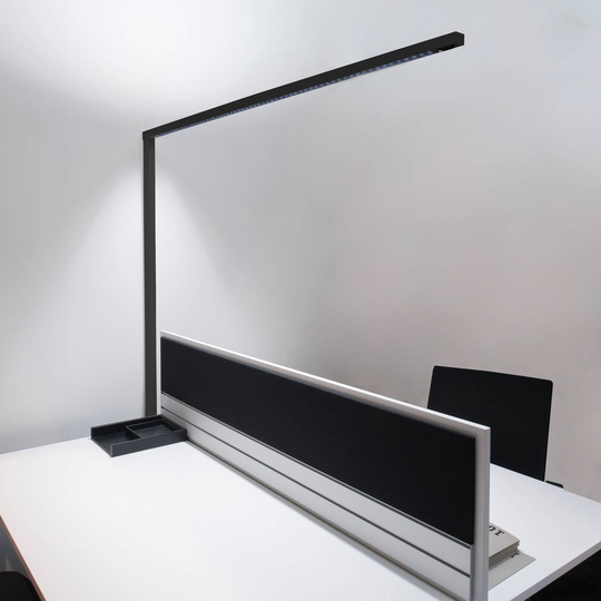 Molto Luce Lens Single F golvlampa sensor vit