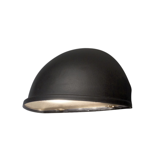 Torino halvmåneplafond E27 (Svart)