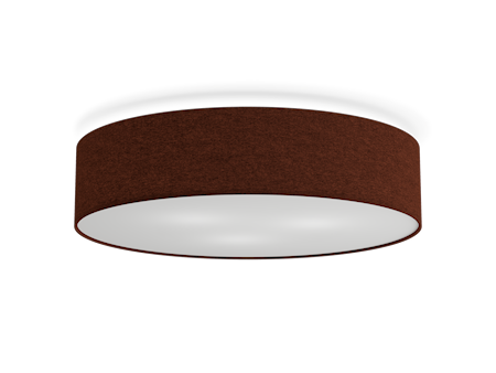 Soft Plafond Ø50 cm Roströd ull