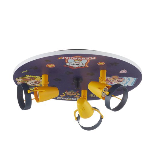 Taklampa Paw Patrol med tre spotlights