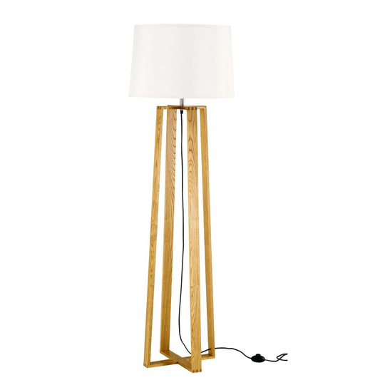 Alma golvlampa (Natur)