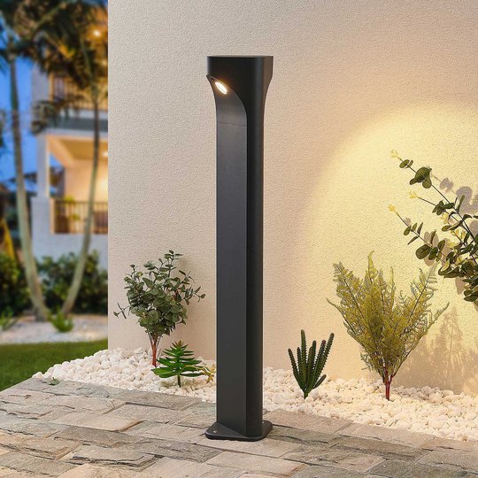 Lucande Valdeta LED-gånglampa, höjd 80 cm